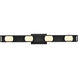 Jenkins LED 32.5 inch Matte Black Vanity Light Wall Light