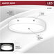 Selene LED 16.61 inch White Flush Mount Ceiling Light