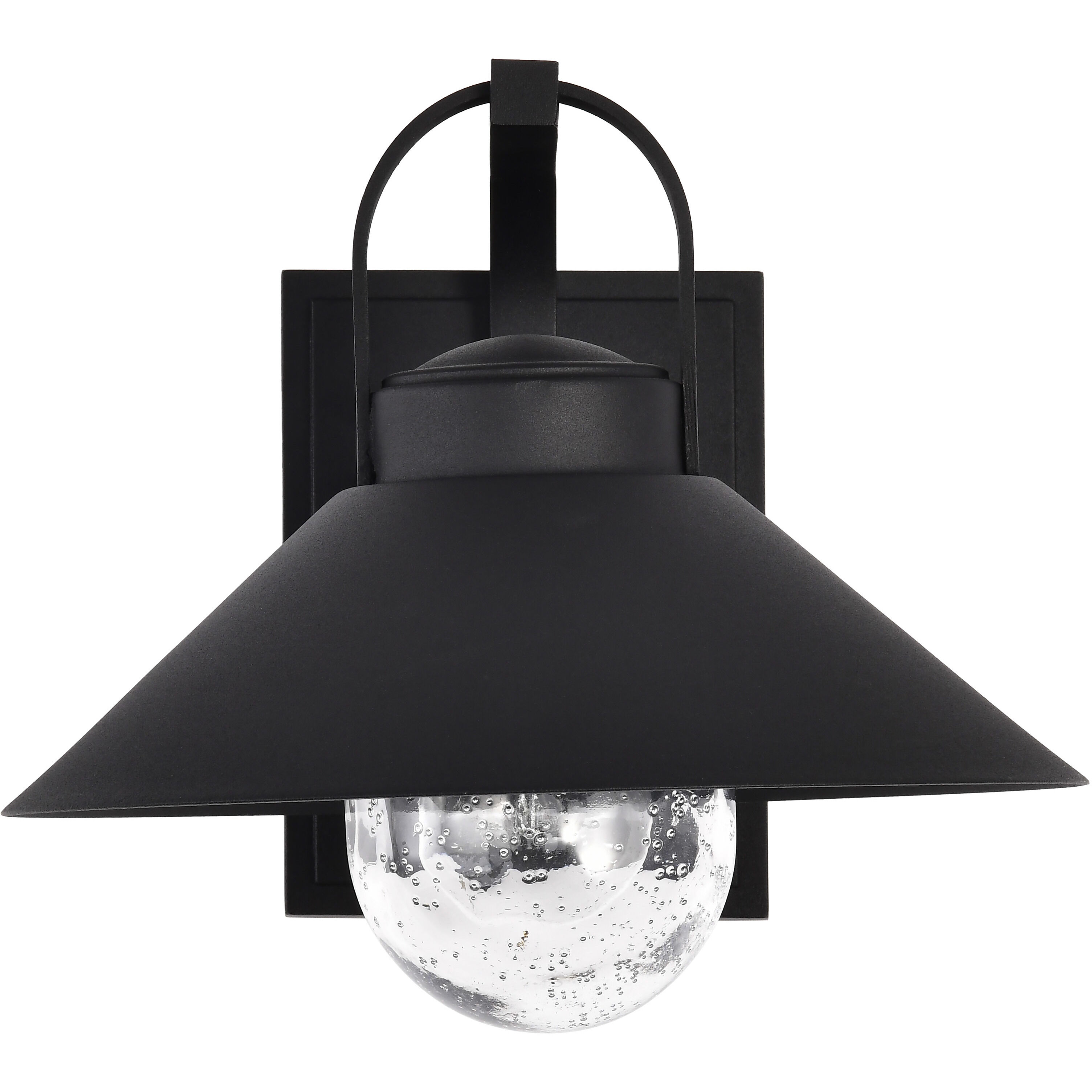 Ridge 8.88 inch Black Outdoor Wall Light