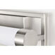 Canal LED 12 inch Brushed Nickel Bath Vanity Light Wall Light