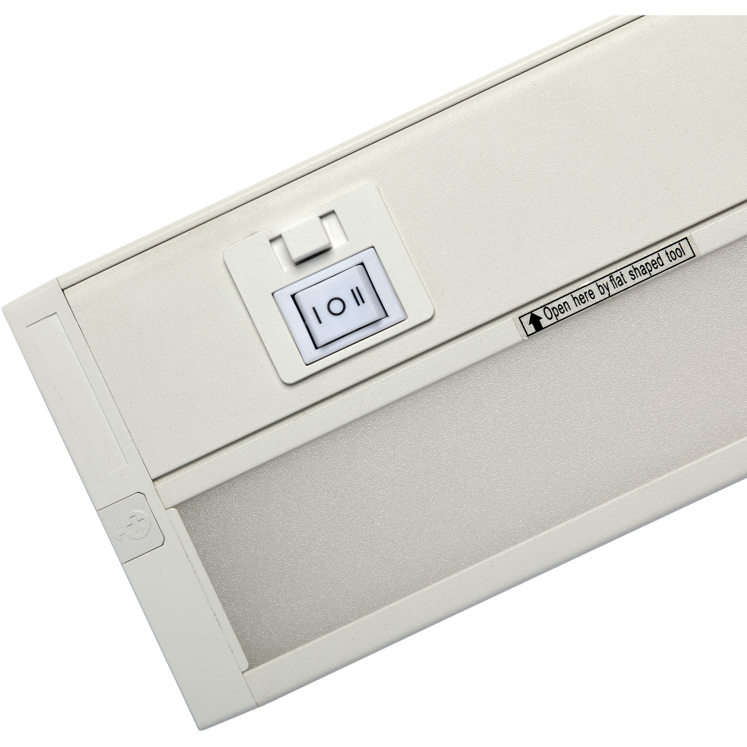 CounterQuick 120 LED 8 inch White Under Cabinet & Cove, Linear Strip