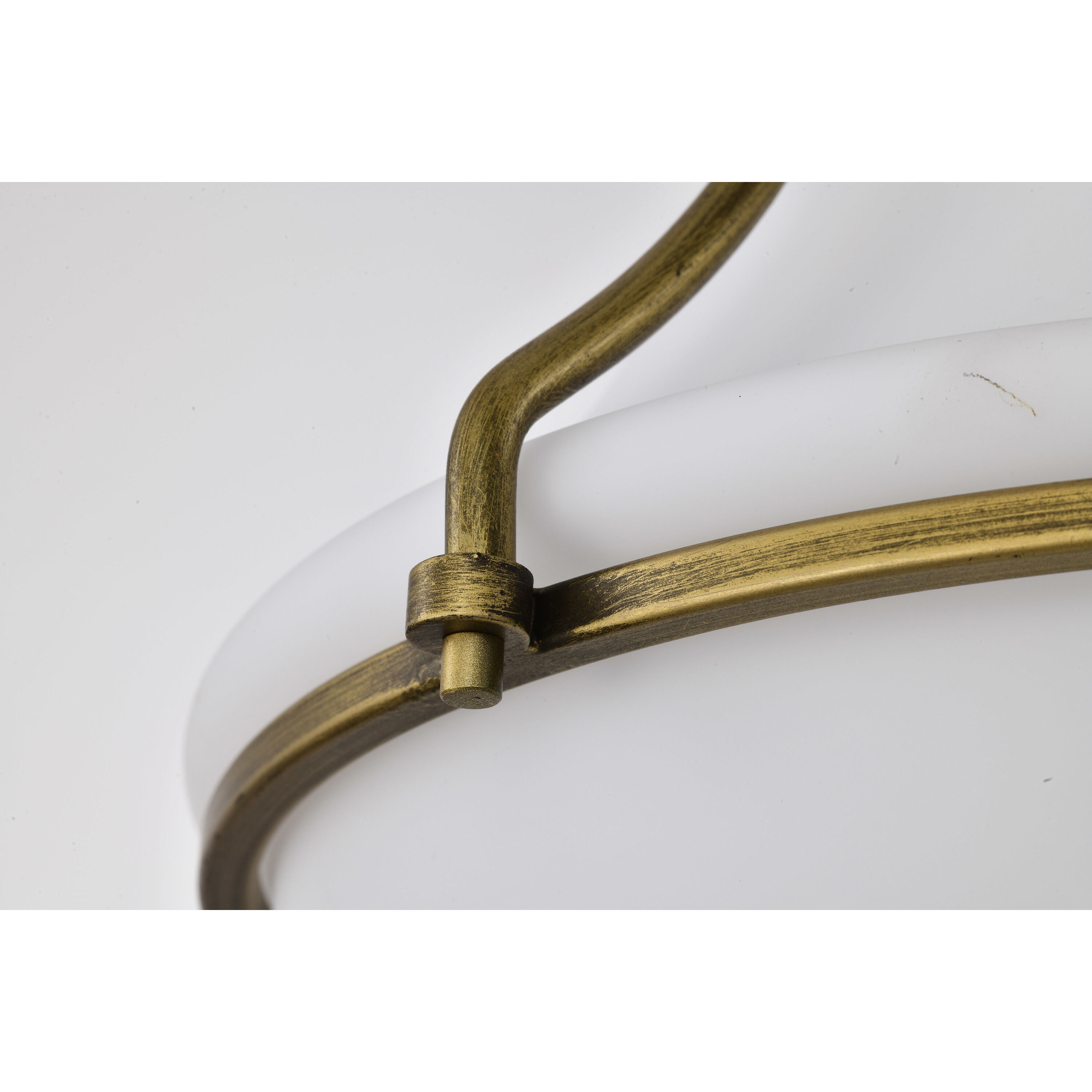 Valdora 1 Light 14 inch Natural Brass Flush Mount Ceiling Light