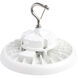 Brentwood LED 11.02 inch White Hi-Bay Ceiling Light