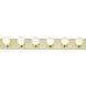 Brentwood 6 Light 36 inch Polished Brass Bath Light Wall Light