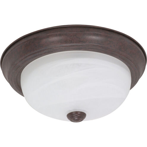 Brentwood 2 Light 13 inch Old Bronze Flush Mount Ceiling Light