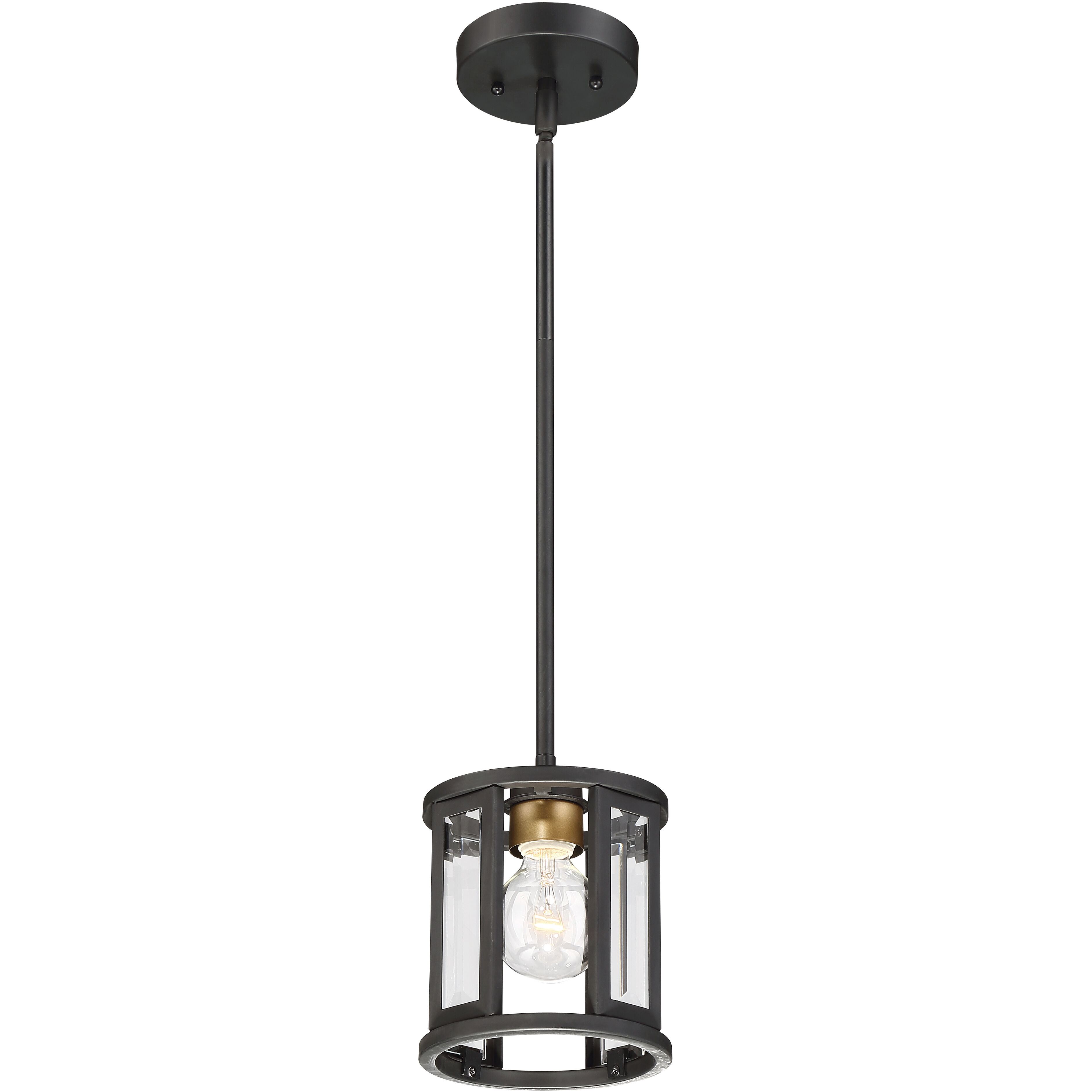 Payne 1 Light 7 inch Black Mini Pendant Ceiling Light