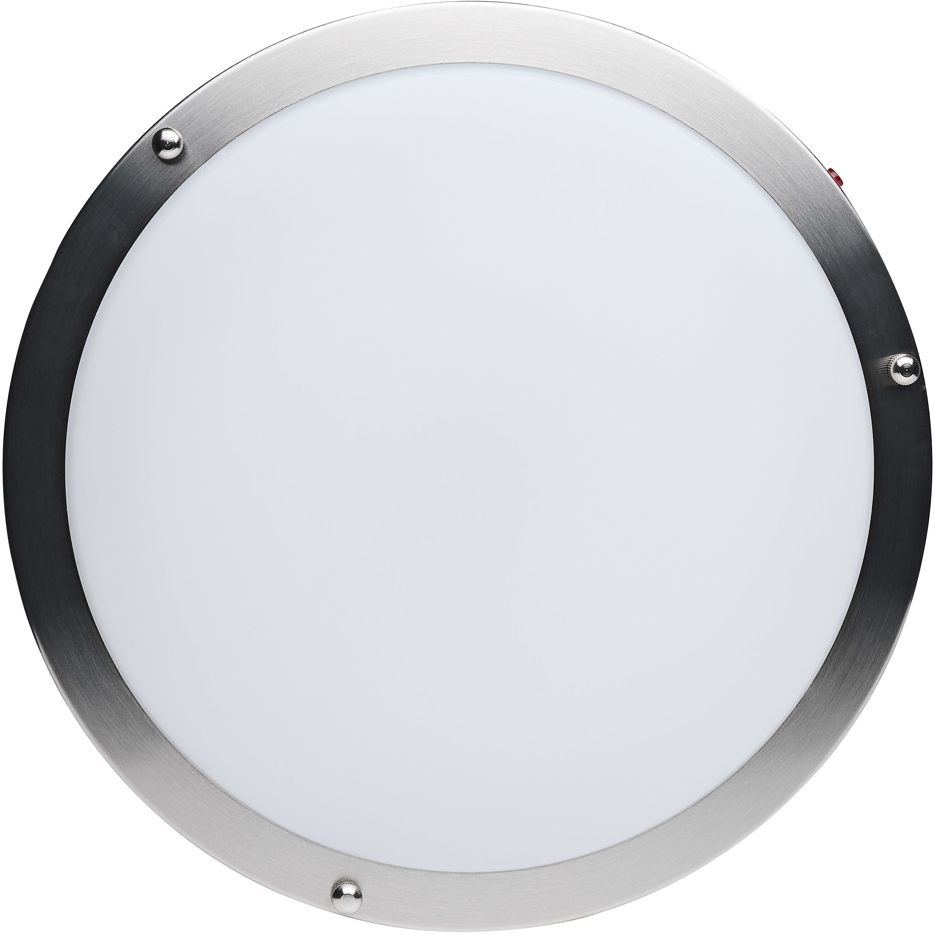 Glamour LED 13 inch Brushed Nickel Flush Ceiling Light