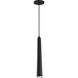 Melrose LED 2.4 inch Matte Black and Brushed Nickel Pendant Ceiling Light