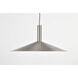 Corrine LED 14 inch Brushed Nickel Pendant Ceiling Light