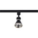 Brentwood 1 Light 120 Matte Black and Brushed Nickel Track Lighting Ceiling Light