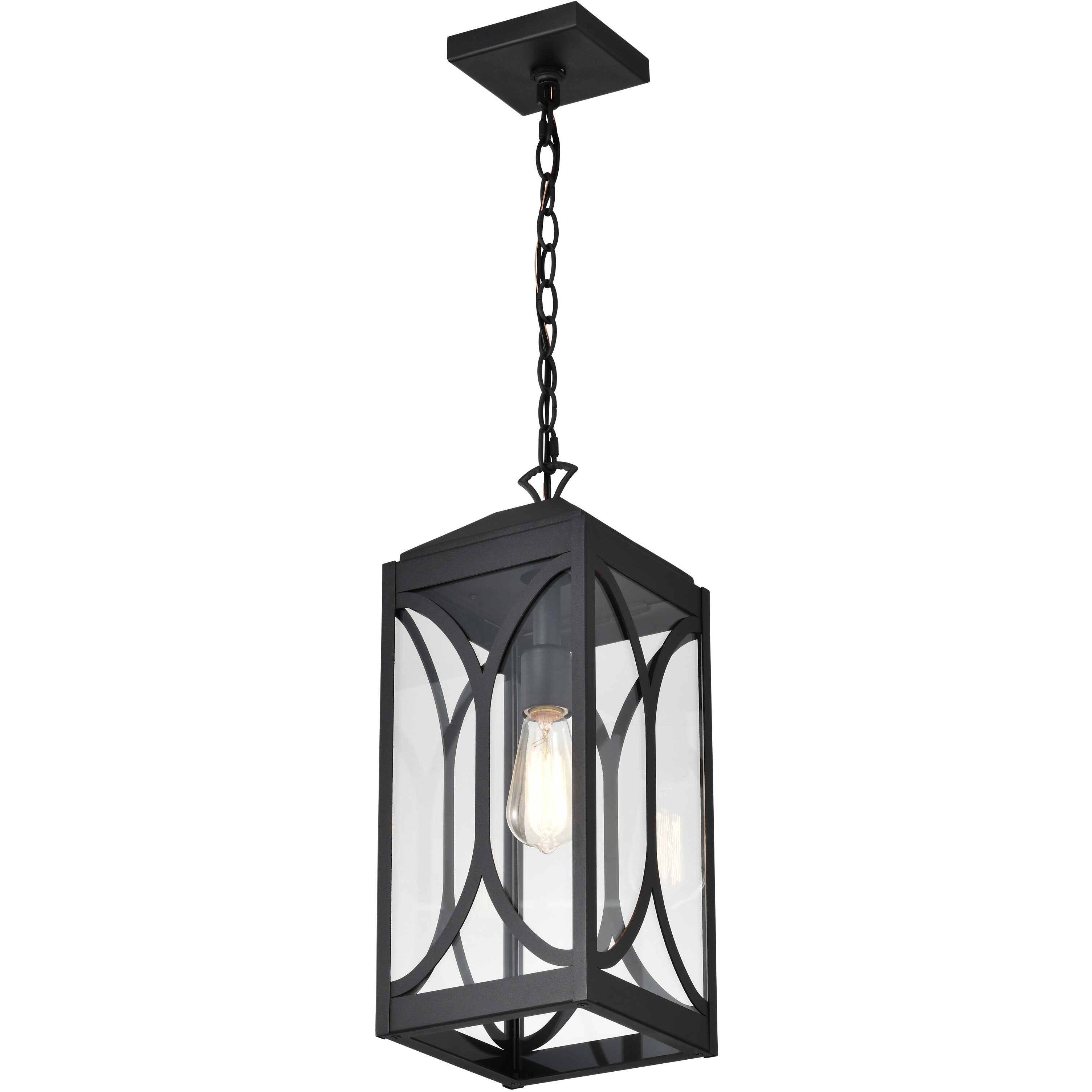 Oaklyn 1 Light 7.5 inch Matte Black Outdoor Hanging Light
