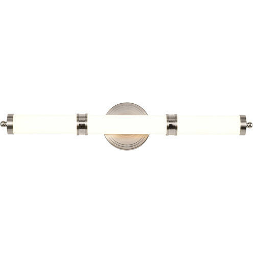 Kagen LED 25.58 inch Brushed Nickel Bath Vanity Light Wall Light
