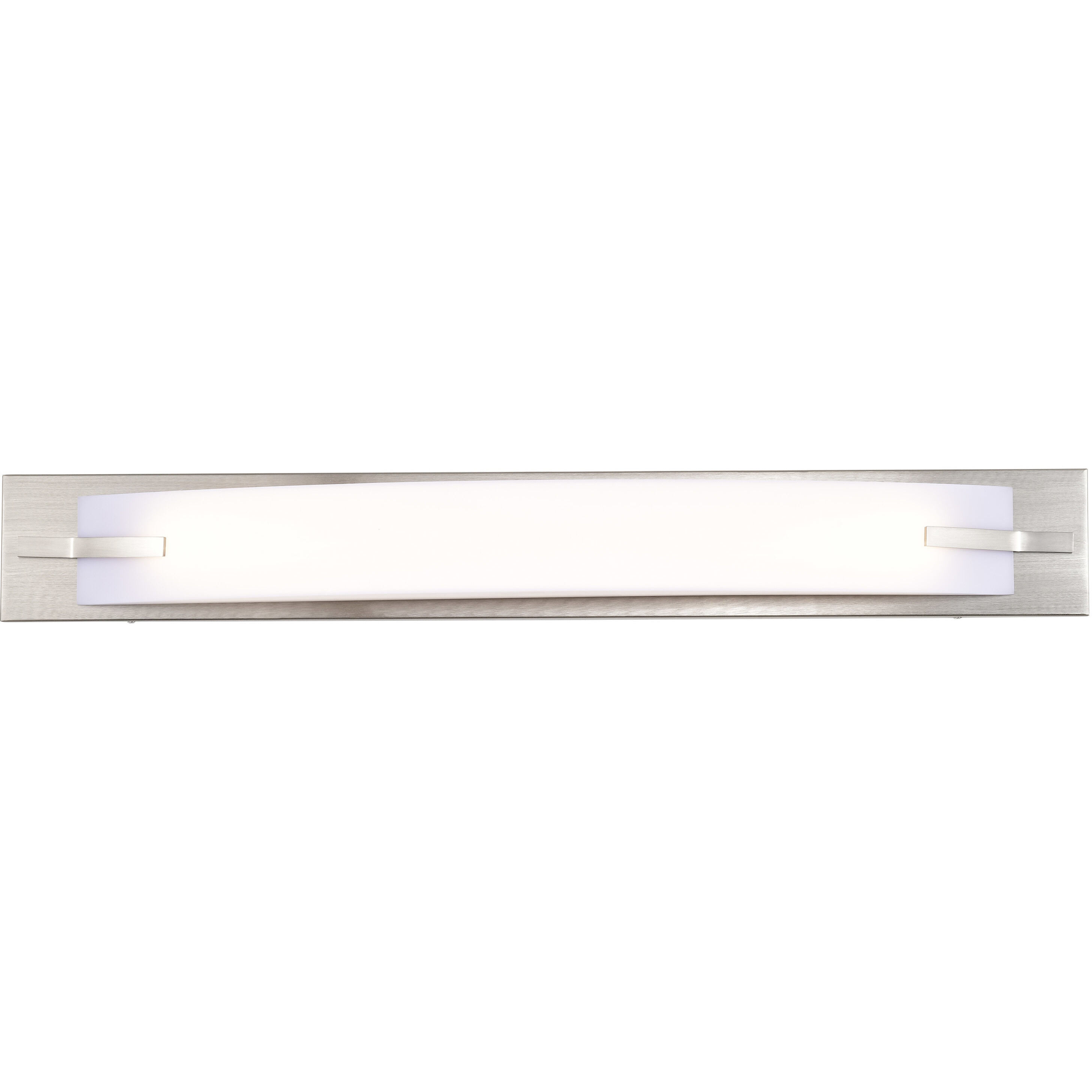 Bow LED 31 inch Brushed Nickel Vanity Light Wall Light