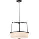 Warren 17 inch Gun Metal Pendant Ceiling Light