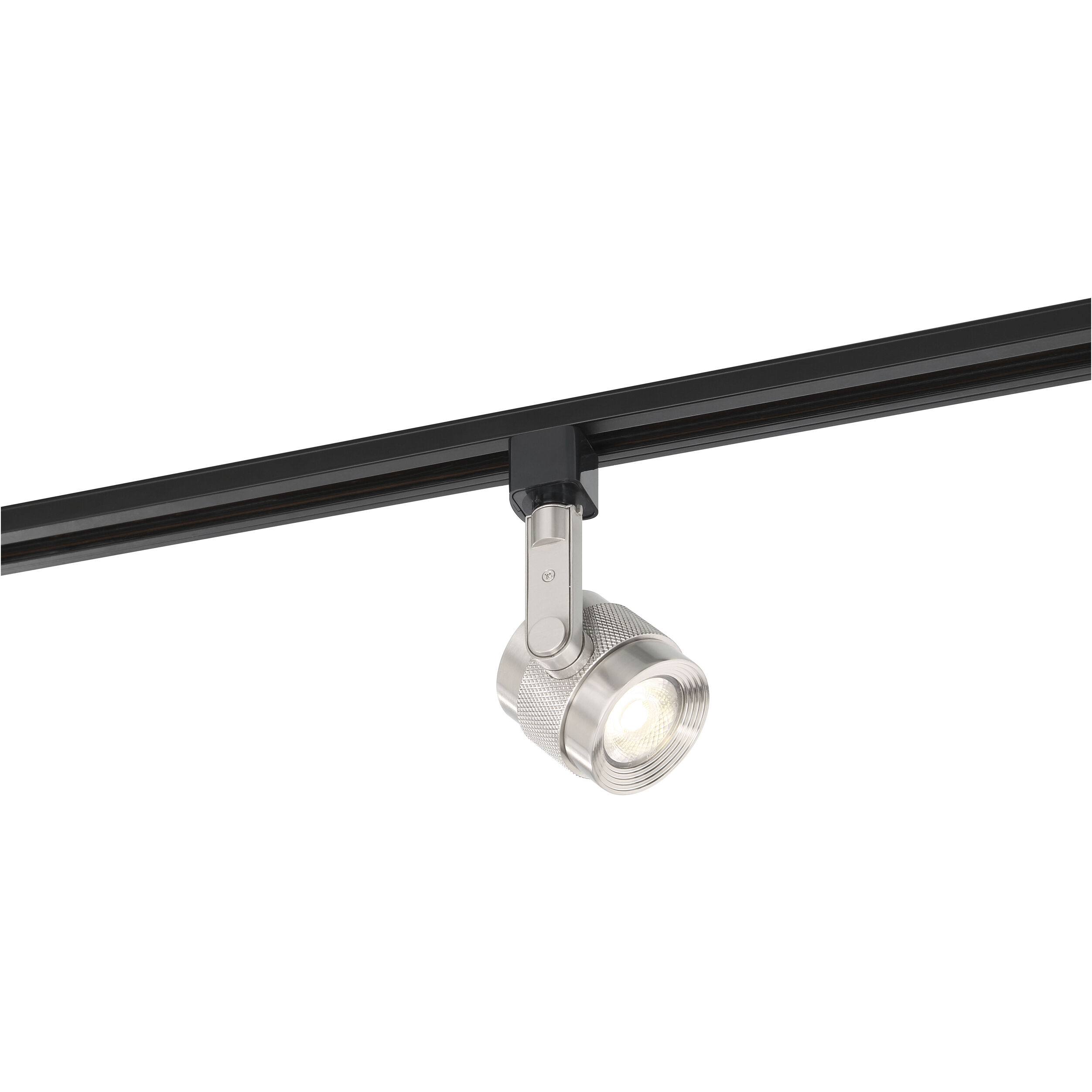 Piston 120 Brushed Nickel Track Head Ceiling Light