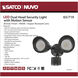 Brentwood LED 6 inch Bronze Security Light