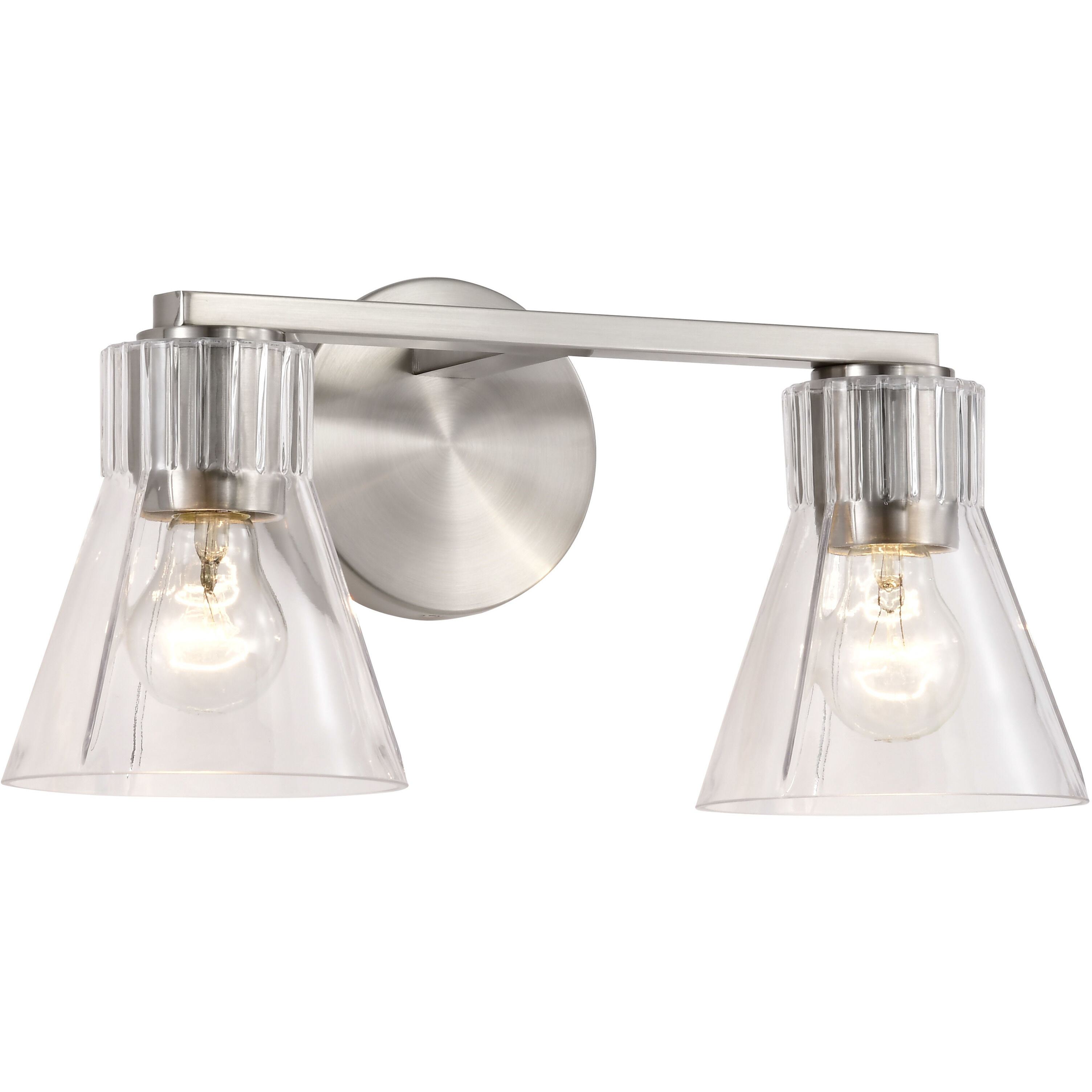 Gianna 16 inch Brushed Nickel Vanity Wall Light