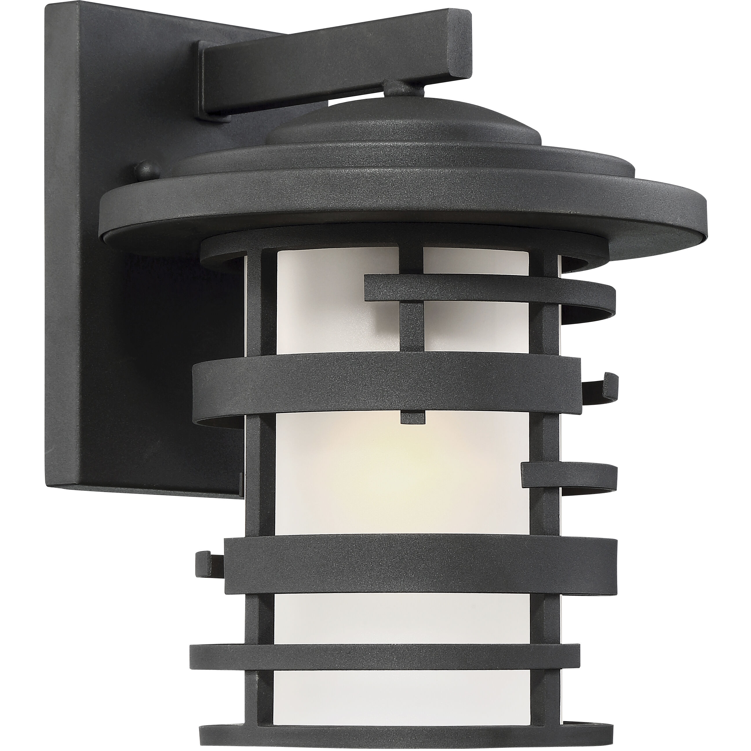 Lansing 1 Light 11 inch Textured Black Outdoor Wall Mount