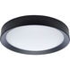 Selene LED 16.61 inch Black Flush Mount Ceiling Light