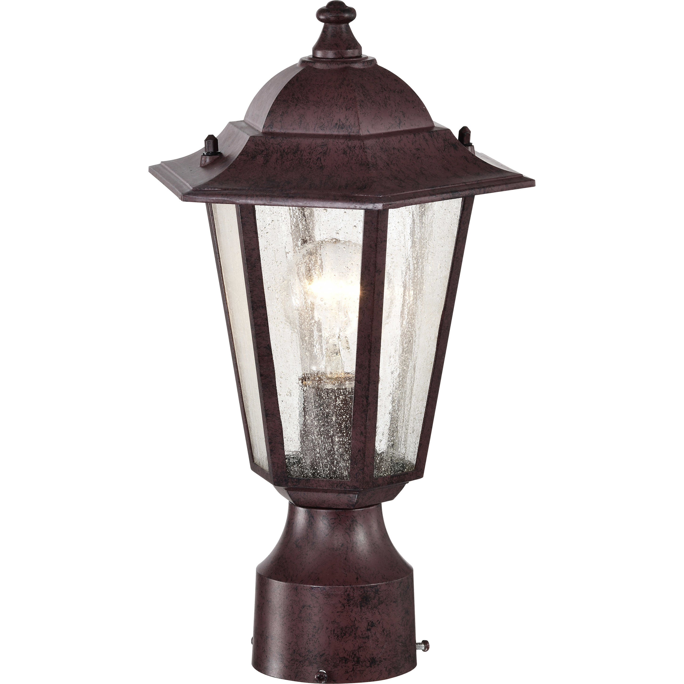 Cornerstone 1 Light 14 inch Old Bronze Outdoor Post Lantern