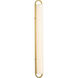 Velano LED 37.5 inch Brushed Brass Vanity Wall Light