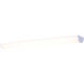Crispo LED 48.98 inch White Bath Vanity Light Wall Light