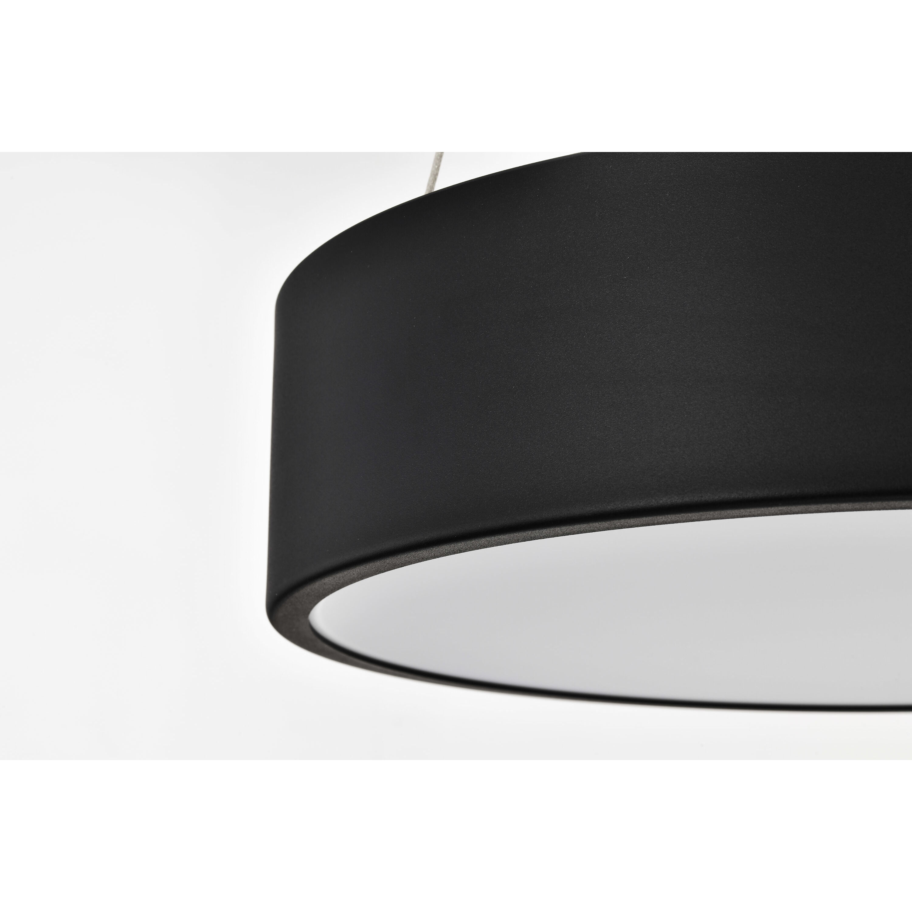 Orbit LED 17.75 inch Black Pendant Ceiling Light