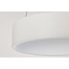 Orbit LED 17.75 inch White Pendant Ceiling Light