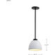 Collins 7.5 inch Matte Black Pendant Ceiling Light