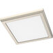 Blink LED 7 inch Brushed Nickel Edge Lit Ceiling Light