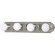 Brentwood 4 Light 24 inch Brushed Nickel Vanity Light Wall Light