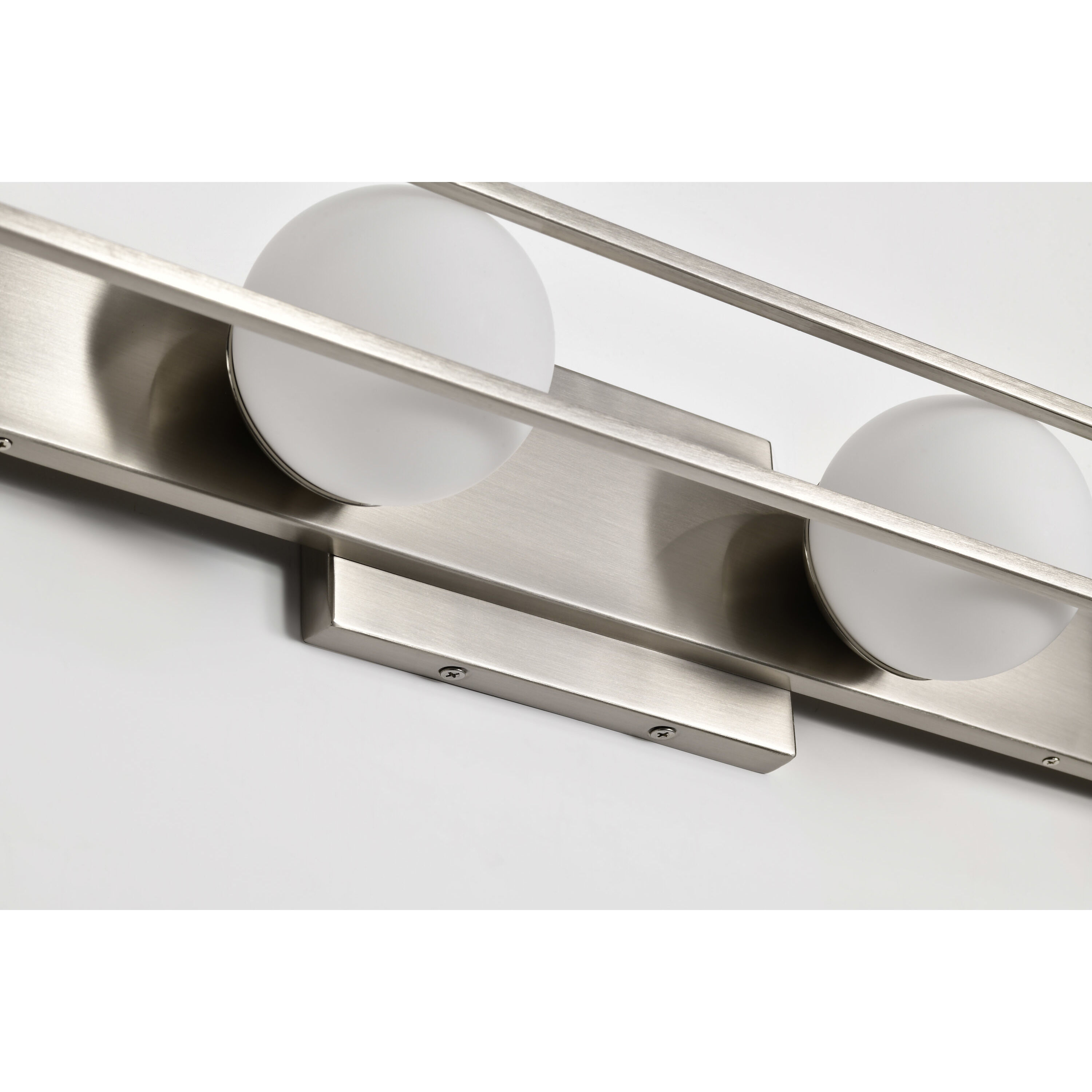 Jenkins LED 32.5 inch Brushed Nickel Vanity Light Wall Light