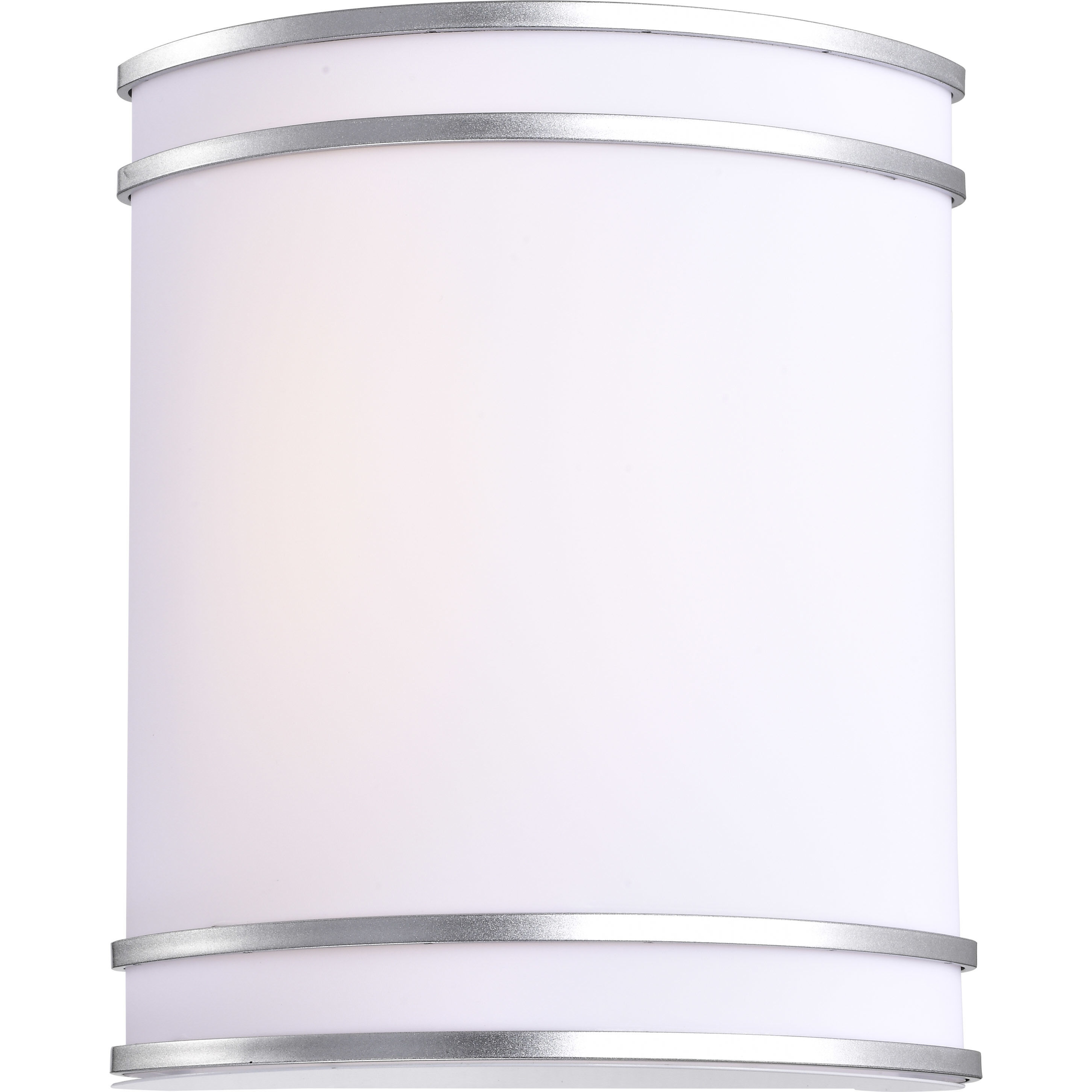 Glamour LED 9 inch Brushed Nickel ADA Wall Sconce Wall Light