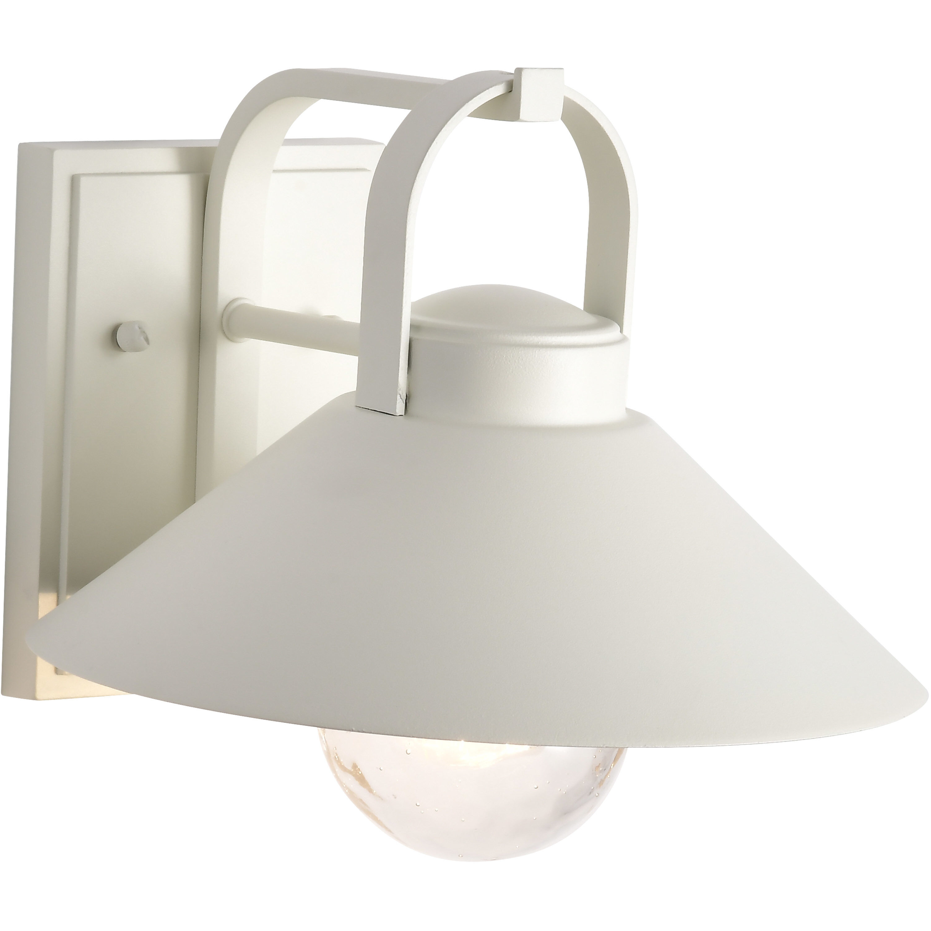 Ridge 8.88 inch White Outdoor Wall Light