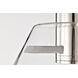 Edmond LED 13.63 inch Polished Nickel Semi Flush Mount Ceiling Light