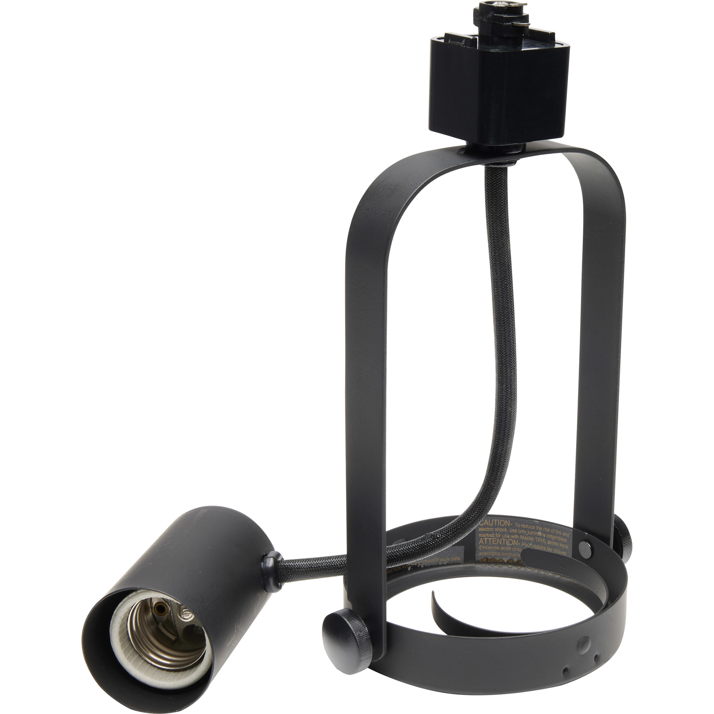 Brentwood 3 Light 120V Black Track Lighting Ceiling Light