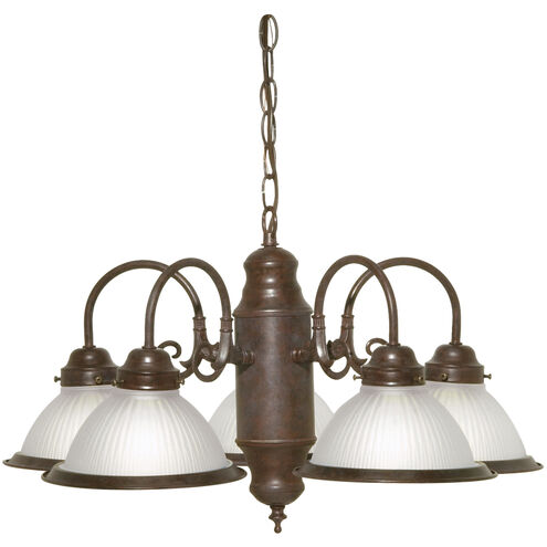 Brentwood 5 Light 22 inch Old Bronze Chandelier Ceiling Light