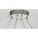 Sylas LED 20.1 inch Polished Nickel Pendant Ceiling Light