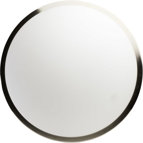 Button LED 17 inch Brushed Nickel LED Flush Mount Ceiling Light