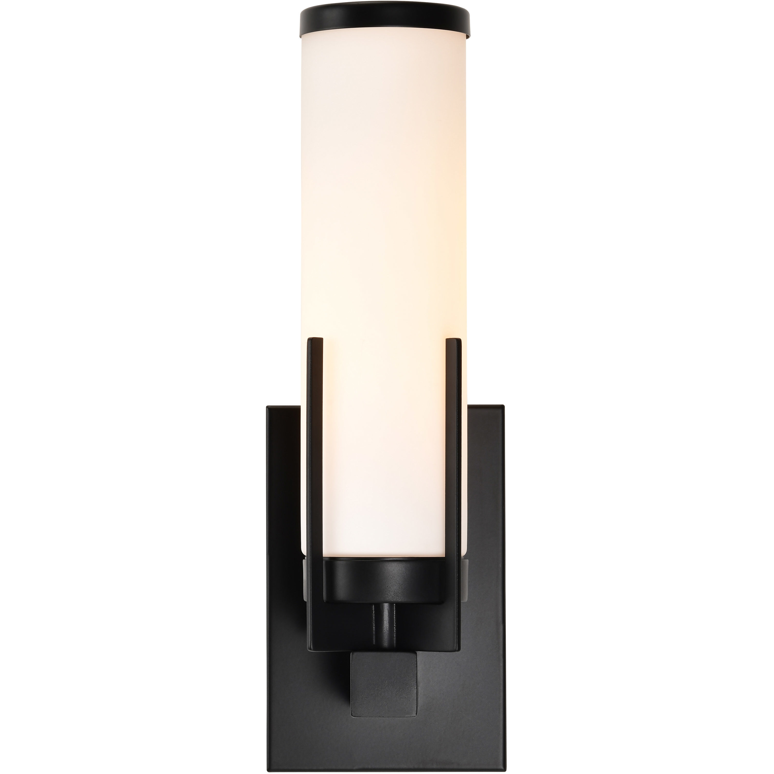 Roselle 1 Light 4.5 inch Matte Black Vanity Light Wall Light