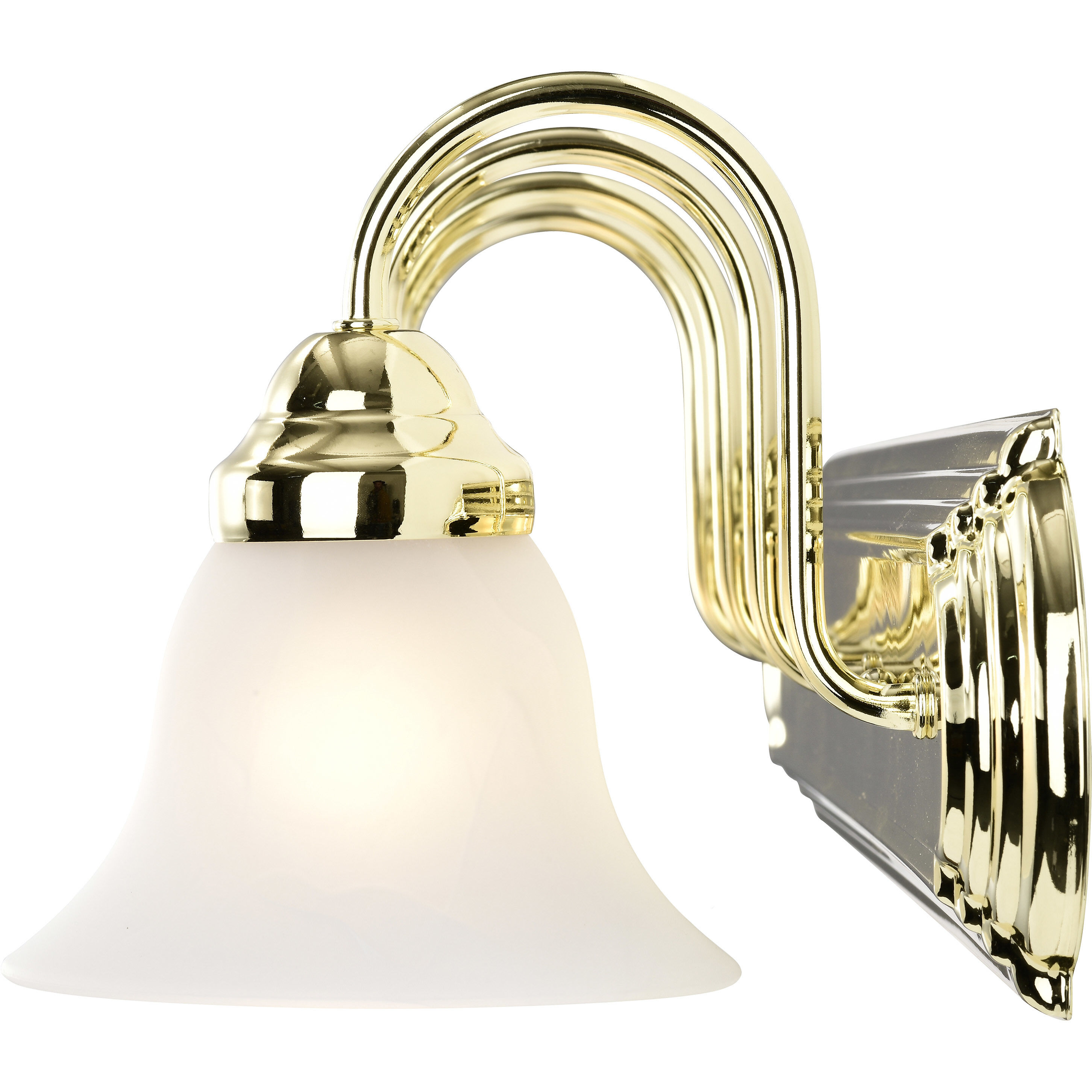 Ballerina 4 Light 30 inch Polished Brass Vanity Light Wall Light