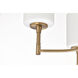 Liam 30 inch Burnished Brass Chandelier Ceiling Light