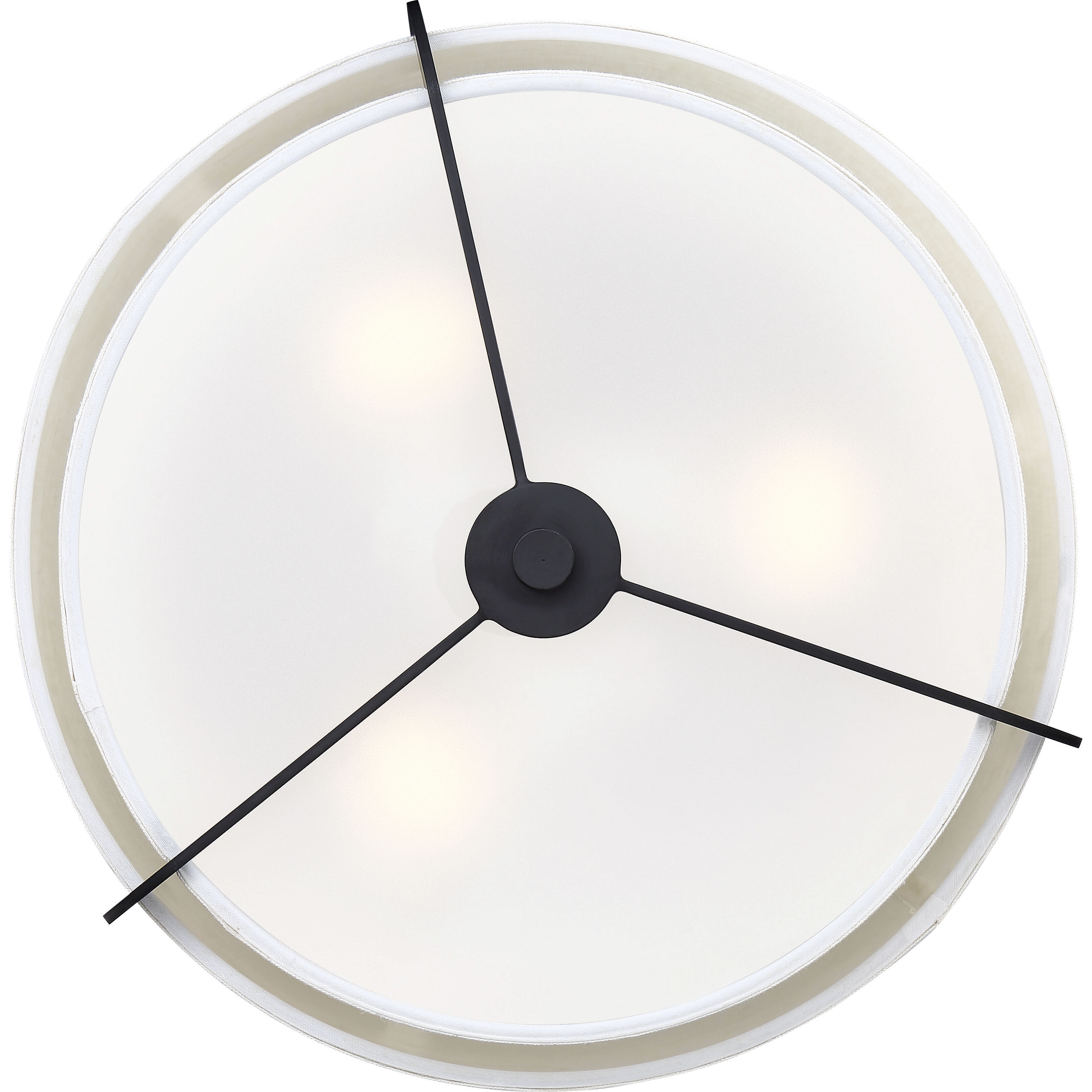 Frankie 3 Light 15 inch Aged Bronze Semi Flush Mount Ceiling Light