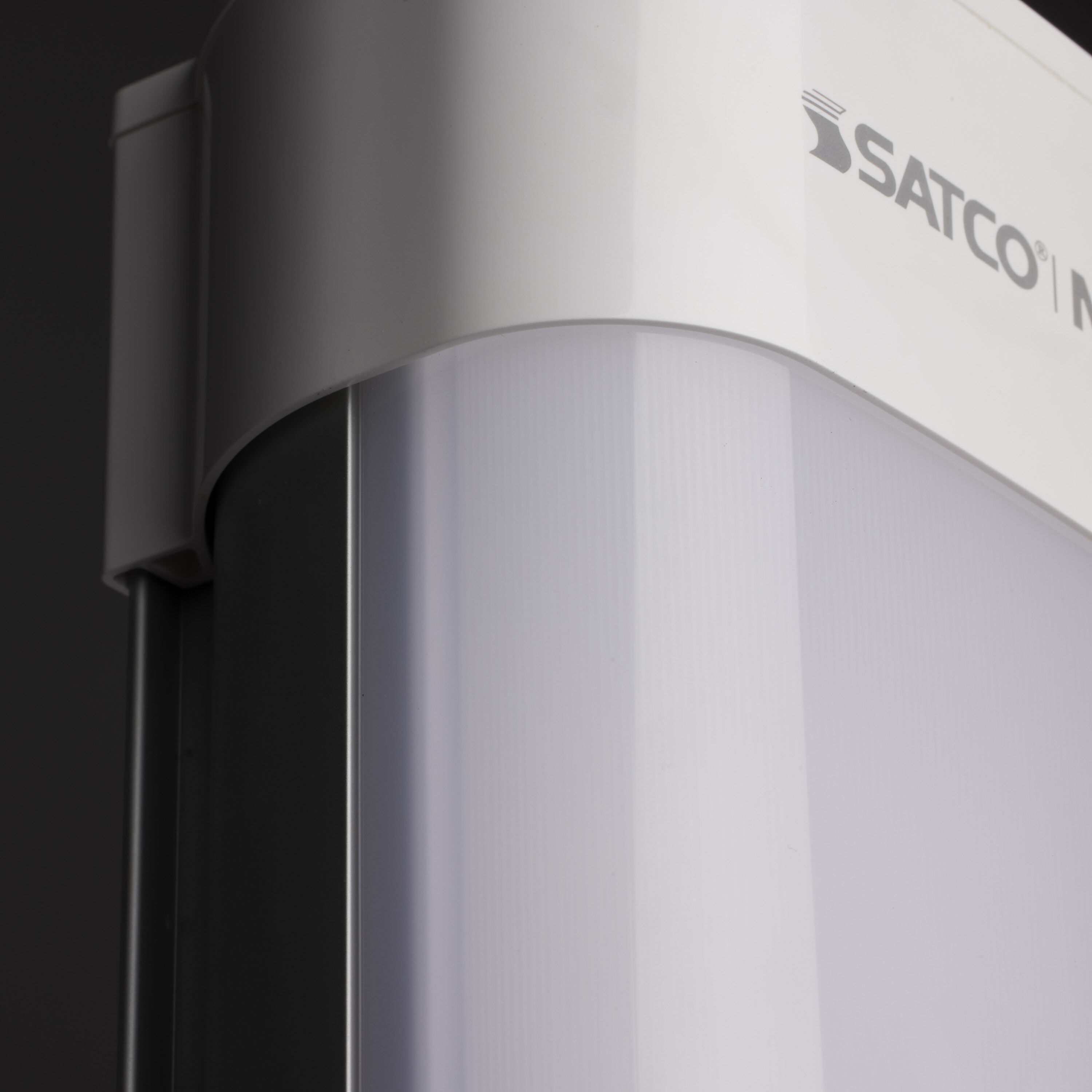 Brentwood LED 3.11 inch White and Gray Wall Pack