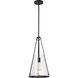 Valentine 12 inch Black Pendant Ceiling Light