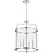 Yorktown 4 Light 16 inch Polished Nickel Pendant Ceiling Light