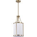 Easton 1 Light 9.75 inch Burnished Brass Pendant Ceiling Light