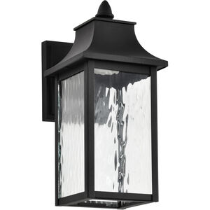 Austen LED 13.25 inch Matte Black Outdoor Wall Sconce