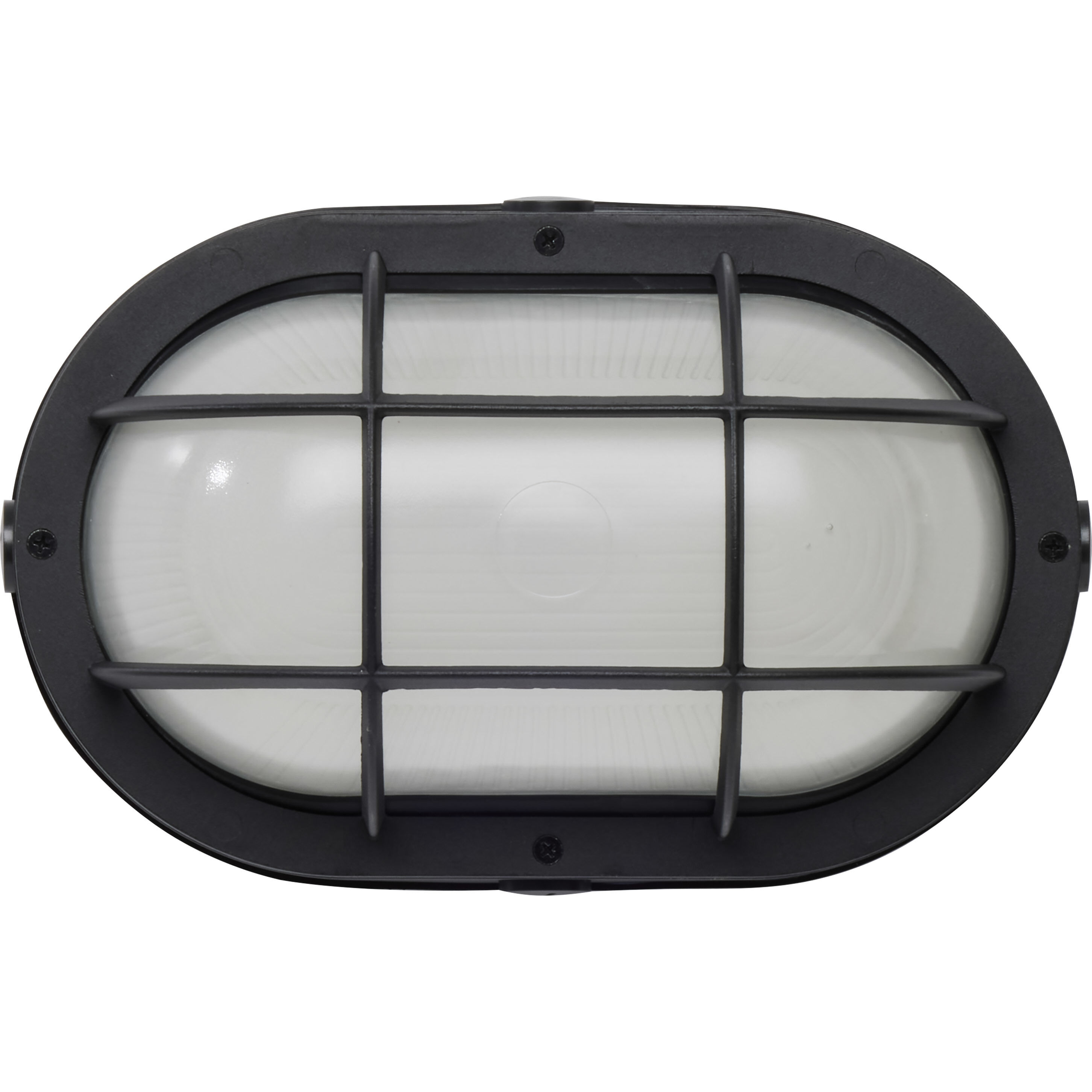 Brentwood LED 11 inch Black Outdoor Bulk Head