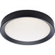 Selene LED 16.61 inch Black Flush Mount Ceiling Light
